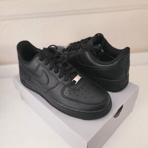 Woman Air Force 1  Black Nike Sneakers